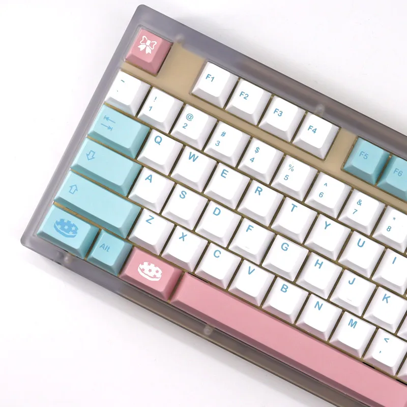 142 клавиш GMK Noel колпачки для Cherry Profile PBT механическая клавиатура с сублимационной