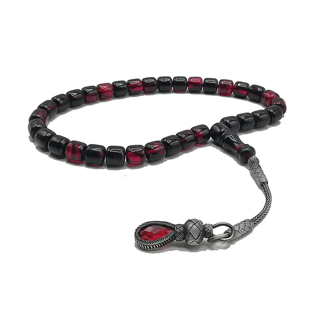 Турецкий молитвенный бисер мусульманские янтарные четки молитвенные бусины