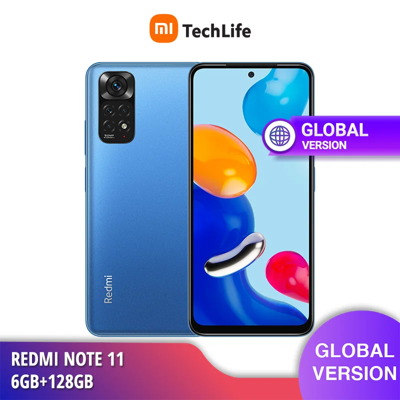 Смартфон Xiaomi Redmi Note 11 LTE (новый и запечатанный) 90 Гц AMOLED Pioneer | Быстрая зарядка 33 Вт Pro
