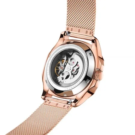

PEERLESS NUMBER AUTOMATIC ROSE GOLD WATCH 417461824