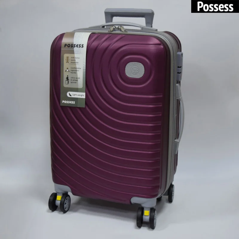 Suitcase on wheels plastic/removable wheels/luggage 8342 posess brand | Luggage