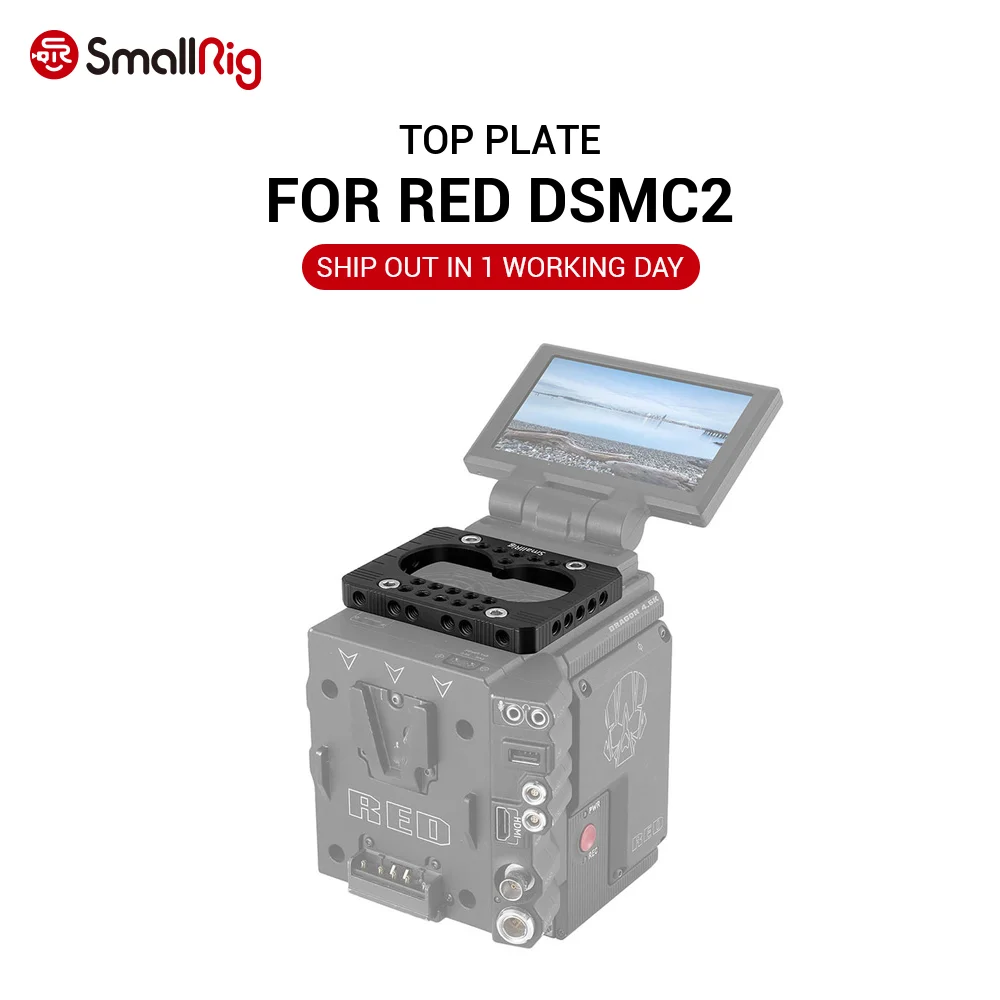 SmallRig формовочная верхняя пластина для красного ворона/Красного оружия/Красного
