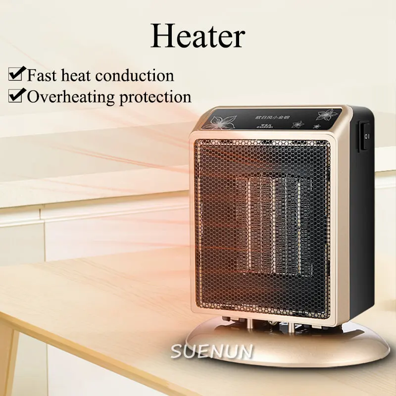 

900W Portable Mini Electric Heater Fan Warmer Fan Low Noise Power Saving Warm Heating Office Room Handy Winter Warmer Machine