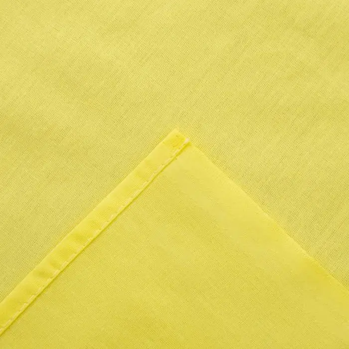 Bed sheet Ethel 150*220 cm &quotLemon&quot 100% cotton poplin 125g/m² | Дом и сад