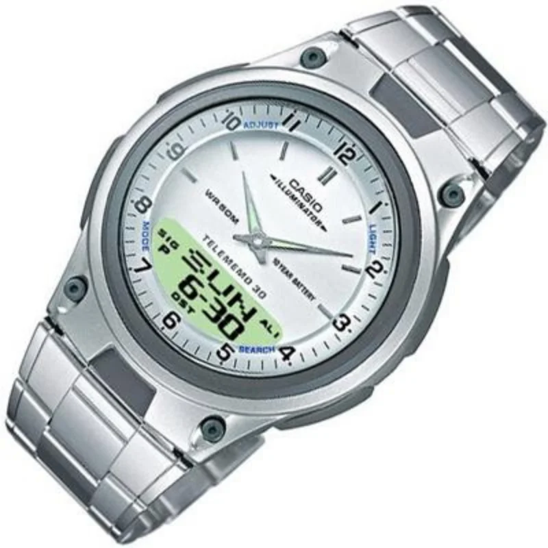 Casio Мужские % 100 оригинальные цифровые винтажные часы роскошный набор 50 м