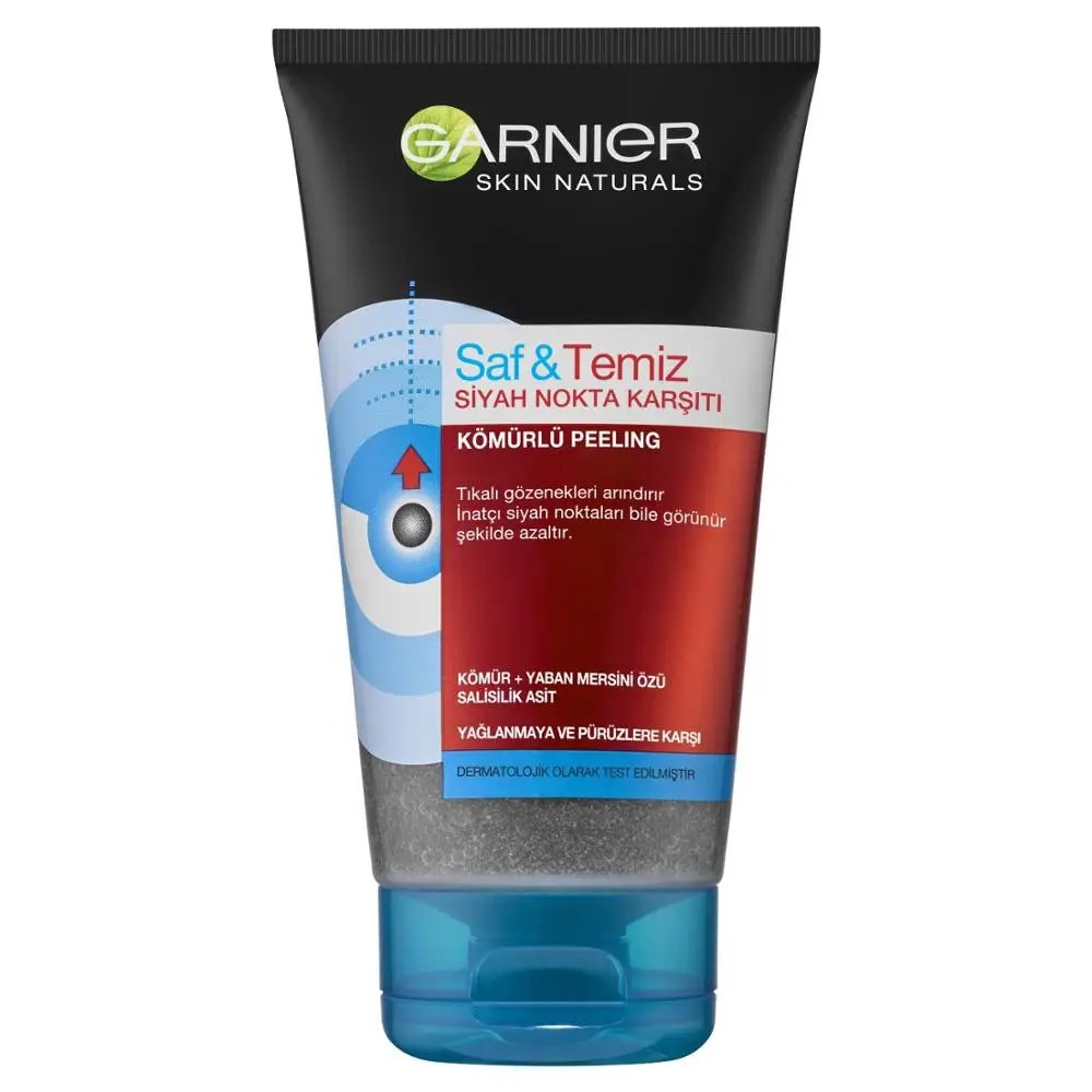 Garnier Pure & для чистки угрей анти угольный пилинг 150 мл| |