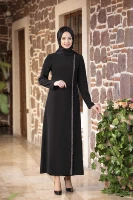 black women dress elegant quality abaya muslim dress new season fashion four season useable made in turkey kaftan caftan