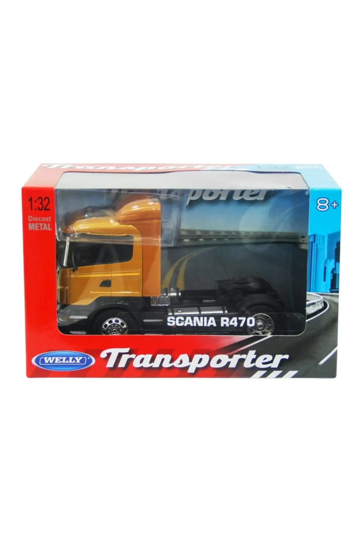 

WELLY 1:32 Scania R470 4 Wheels Truck Die Cast Metal