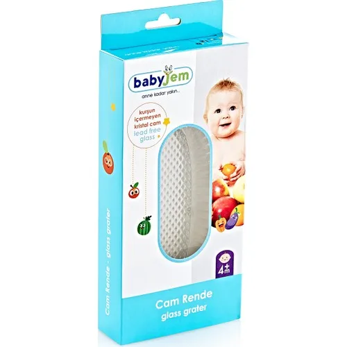 

Glass Baby Grater Fruit Grater Baby Foods Fruits and Vegetables Healthy Happy Babies Made in Turkey