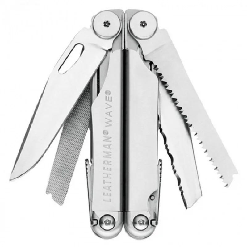 МУЛЬТИТУЛ LEATHERMAN WAVE PLUS (832524) 17ФУНКЦ. СЕРЕБРИСТЫЙ | Спорт и развлечения