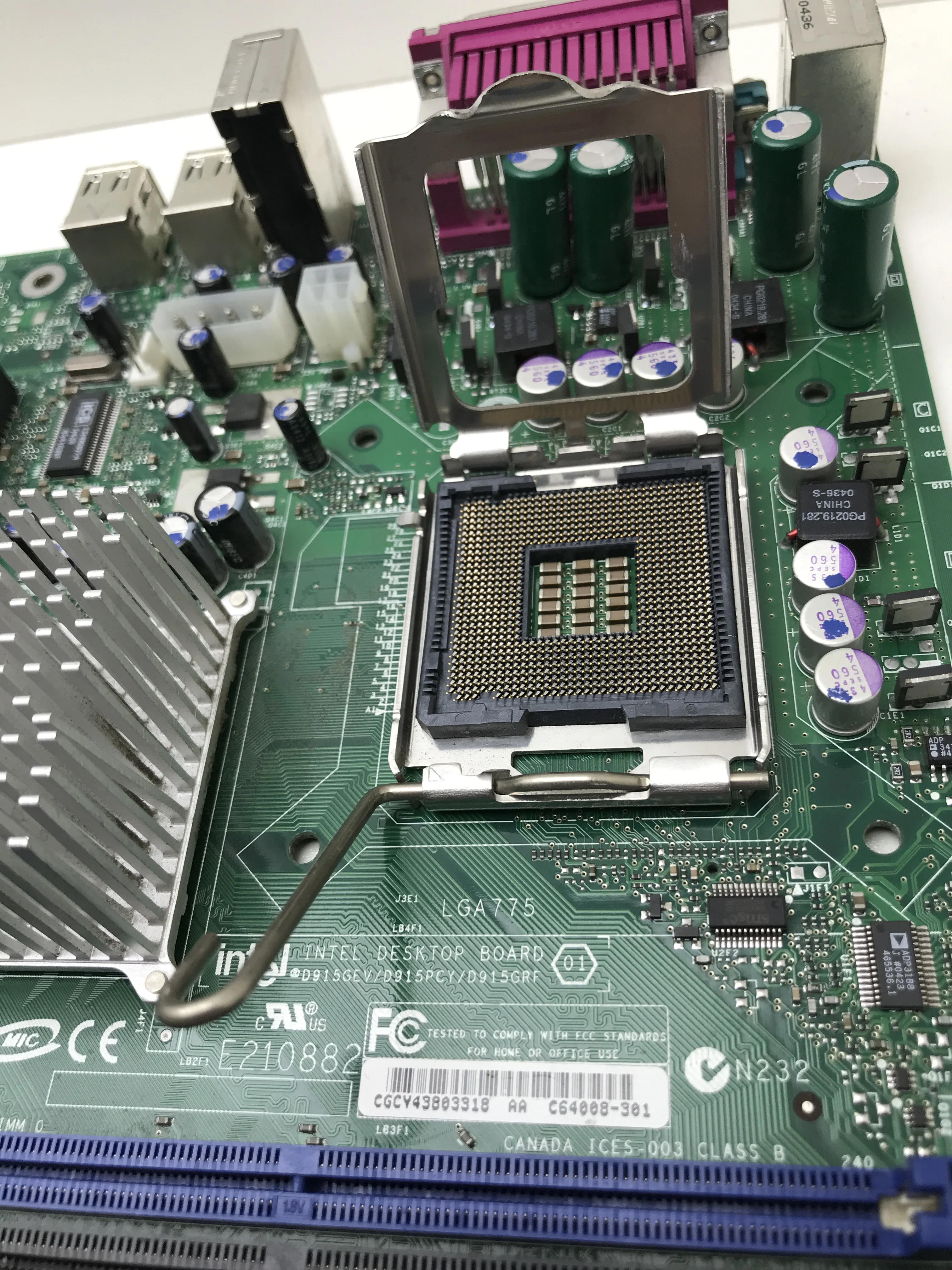 Материнская плата INTEL e210882 D915GEV LGA 775 | Компьютеры и офис