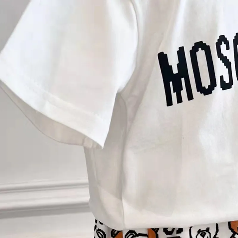 

Sibling suits, T-shirt and shorts, T-shirt and skirt, cotton, suit