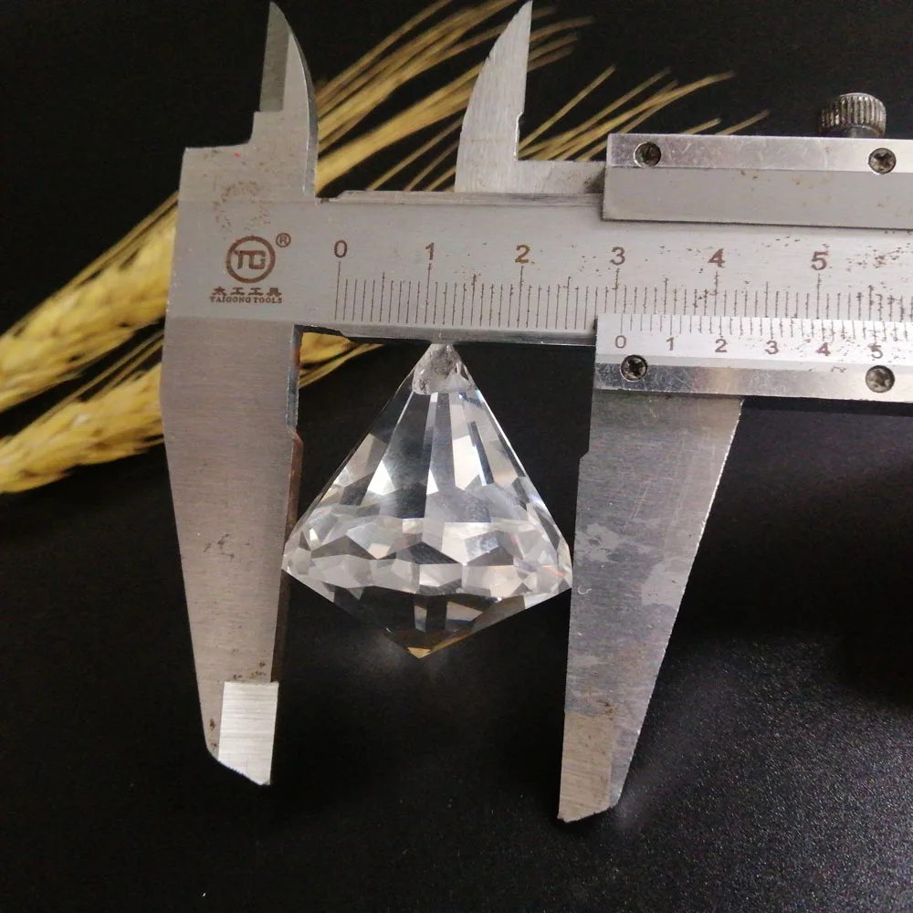 Камаль 3 шт. 30 мм/1 18 дюйма алмазный шар хрустальный кулон лампа в Форме Призмы