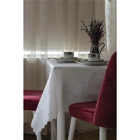 

Scrub 160*220 table cloth 12 personality White Shawl Pattern 440101309