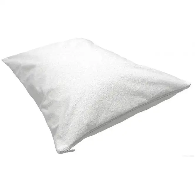 

10 pcs..100% Terry Waterproof Cover for Pillow Smooth case Protector Allergy Pilow Case Anti Mites Bed Bug Proof Zipper