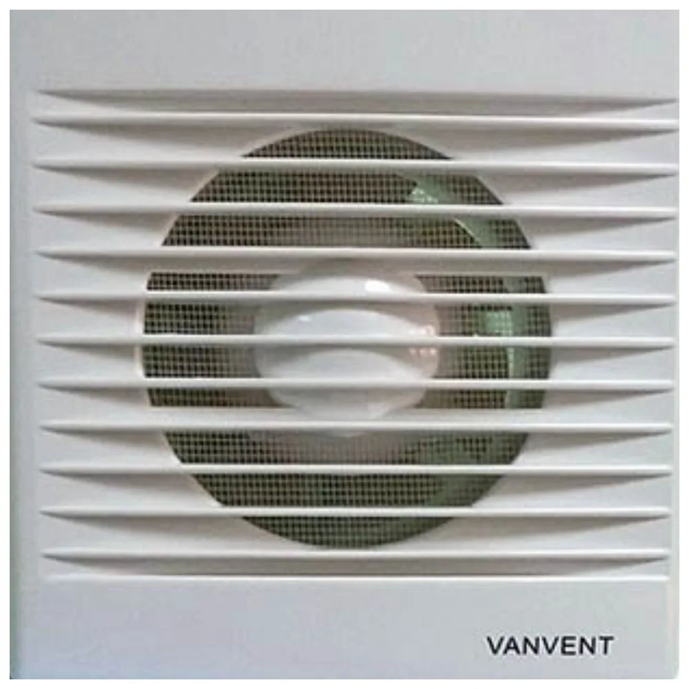 Вентилятор Vanvent 100С вытяжной(130 m³/h)ВытяжкаВентиляторДляКухниДляВанны |