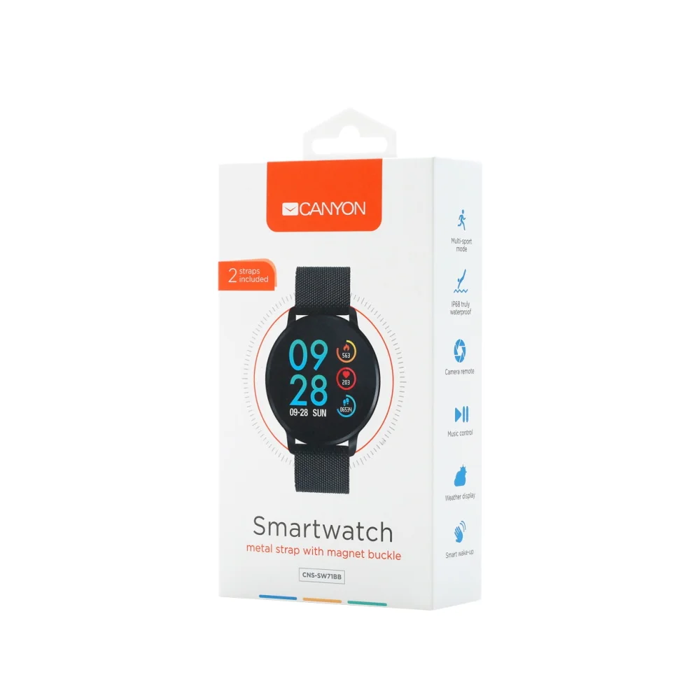 Смарт часы Canyon CNS SW71BB|Смарт-часы| |