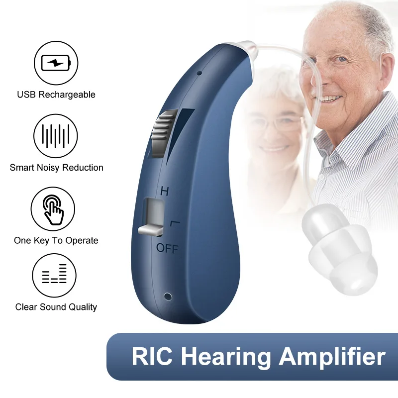 

Слуховые аппараты Audifonos, перезаряжаемый слуховой аппарат с регулируемым тоном, портативный усилитель звука для глухих пожилых людей, слухо...