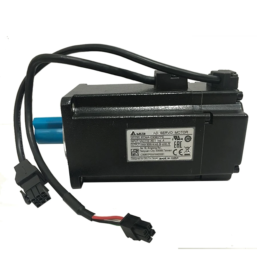 Натуральная Дельта AC Servo Двигатель ECMA C20807RS с 750 Вт мощность 220 В напряжения и 3000