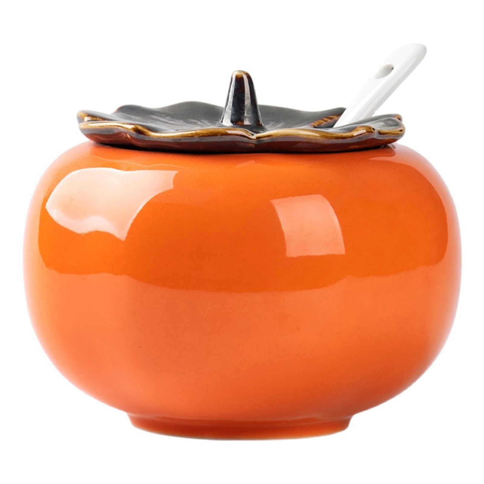 

Chinese Style Creative Seasoning Jar Tea Jar Fruit Shaped Kitchen Salt Jar Pepper Spices Nuts Jar Cooking Seasoning Container