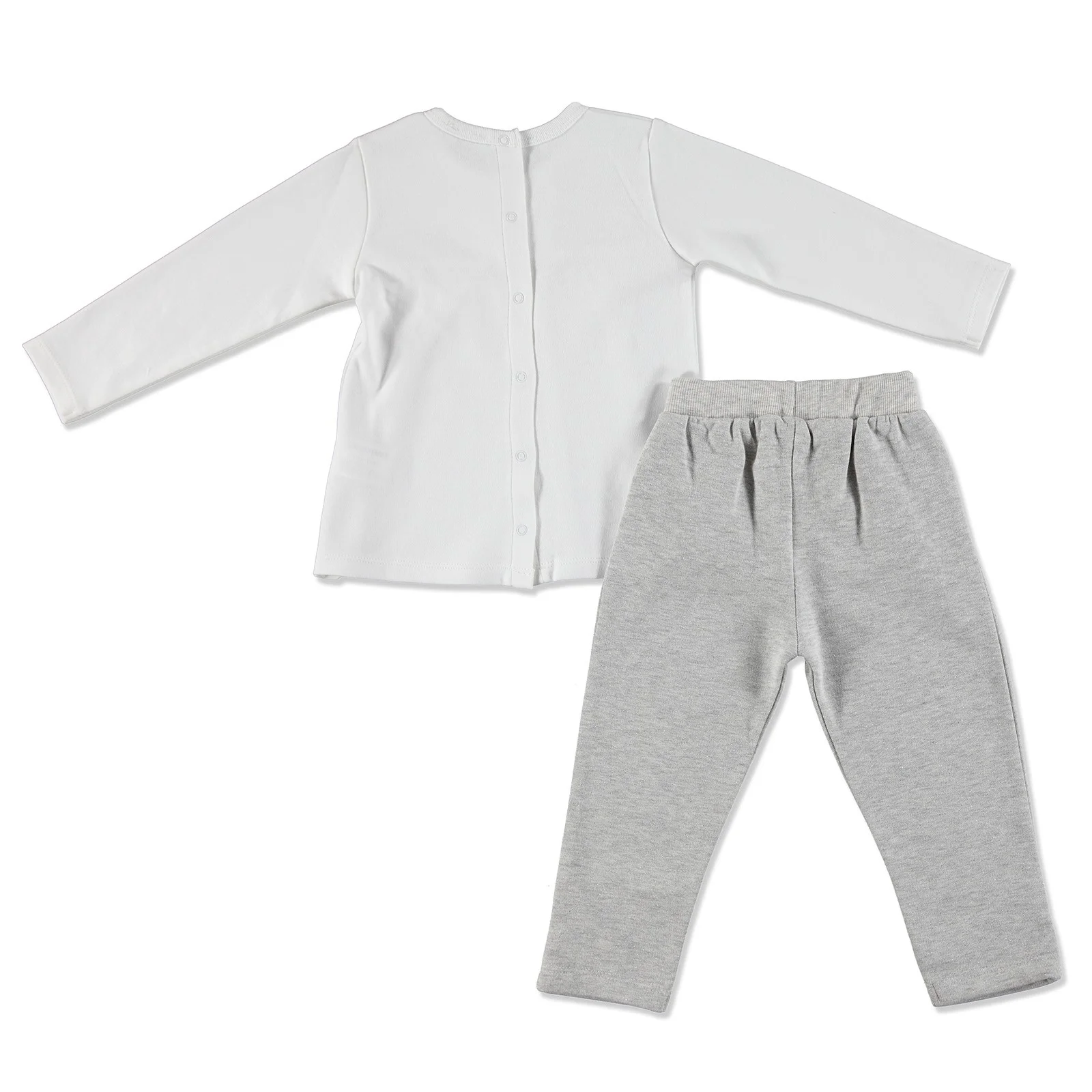 Ebebek HelloBaby/комплект детской одежды: толстовка с брюками желтым цветком |