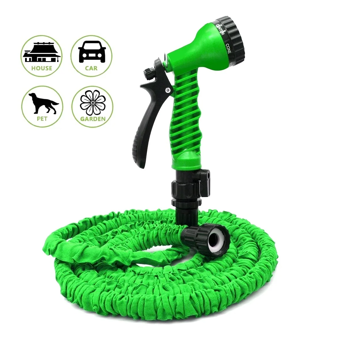 ШЛАНГ УЛЬТРА MAGIC GARDEN HOSE 75FT - 22.5M.садовый поливочный для полива | Дом и сад