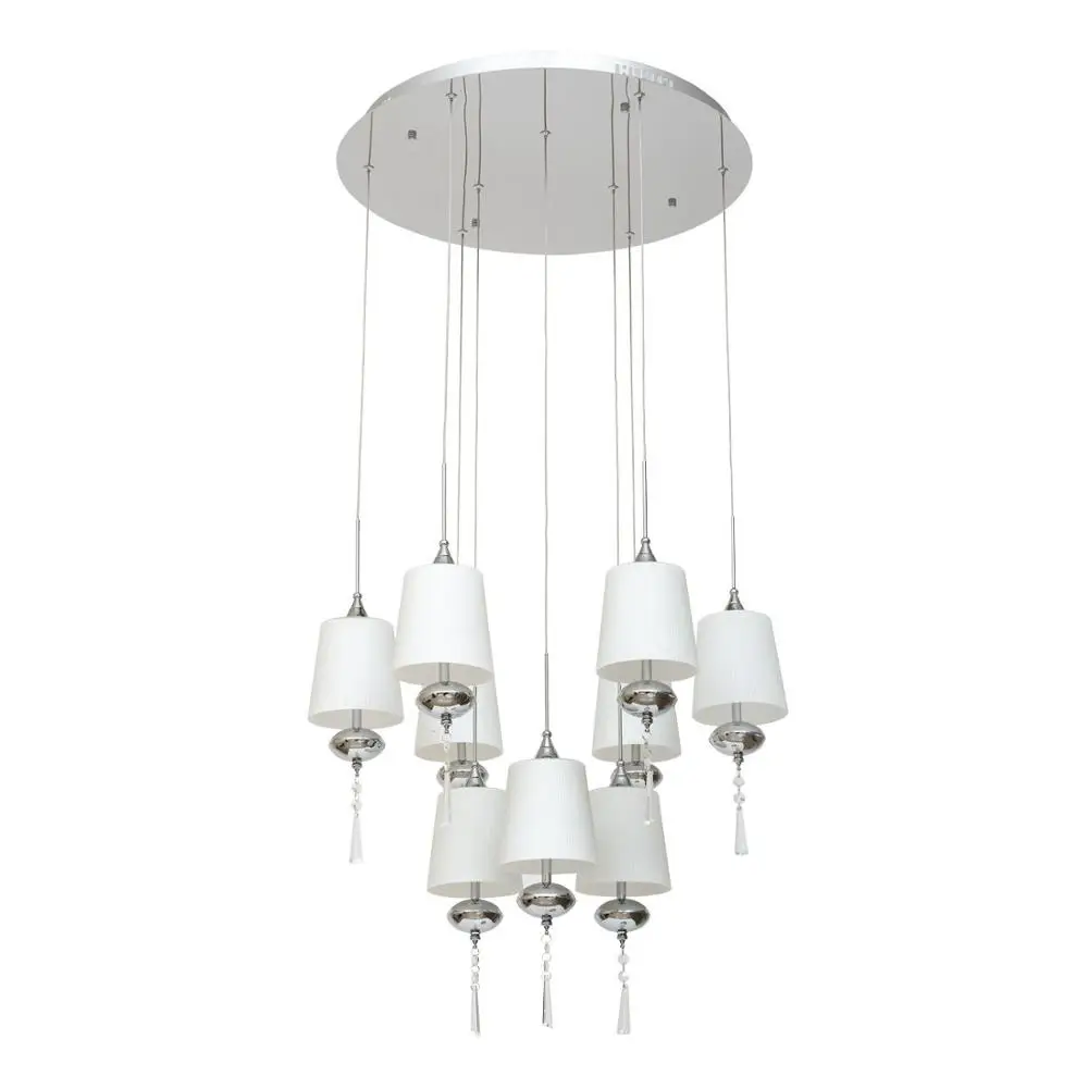 392010409 Люстра CHIARO Фьюжн люстра подвесная (с витрины) | Подвесные светильники