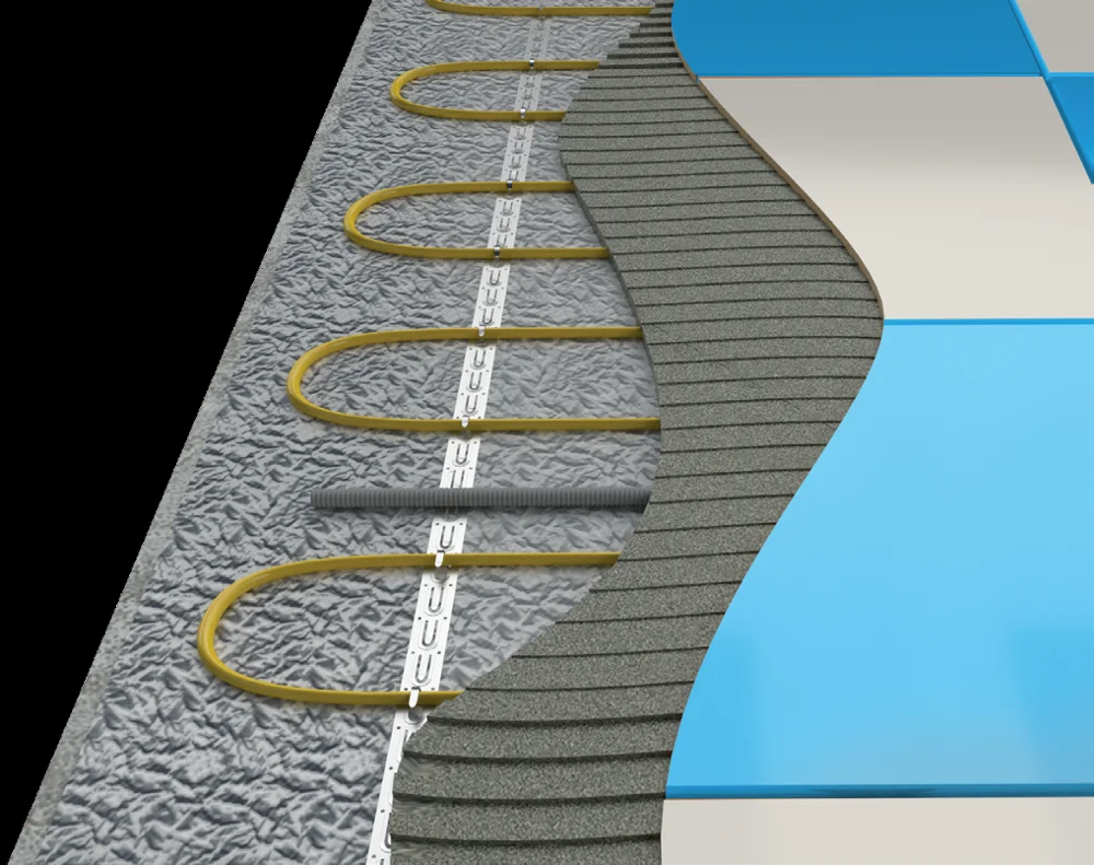 Комплект Теплый пол Национальный комфорт БНК 21 5м/300Вт с Терморегулятором |