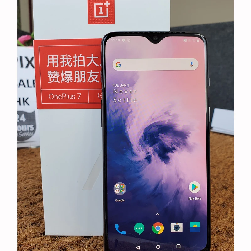 OnePlus 7 смартфон с восьмиядерным процессором Snapdragon 6 41 ОЗУ 8 ГБ ПЗУ 256 855 МП 3700