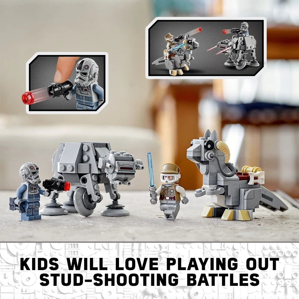 LEGO Star Wars At-At Vs. Tauntaun microfighter 75298 оригинал для детей Новая игрушка на день рождения
