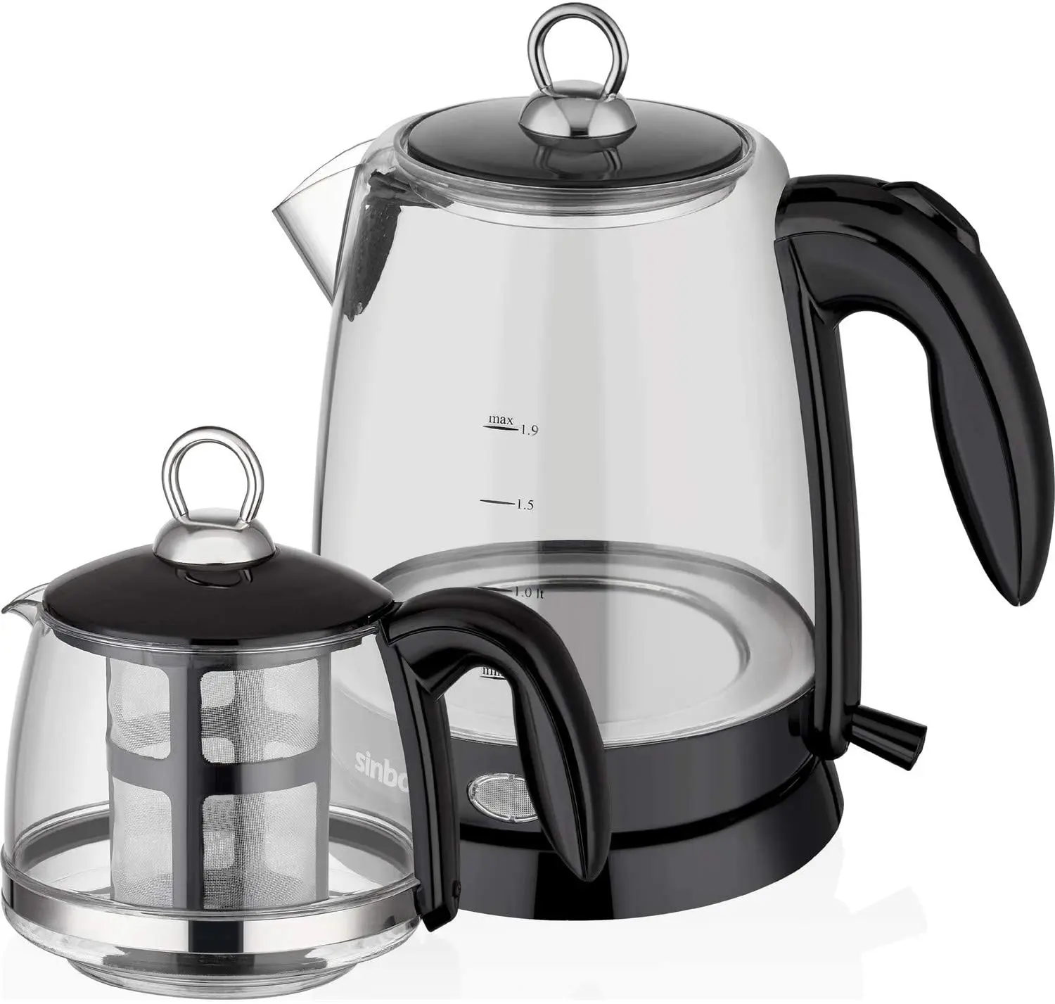 turkish tea sinbo stm 5829 tea set tea yapä±cä± tea brewing kettle electric tea coffee thermo pot tools kitchen gadgets free globa