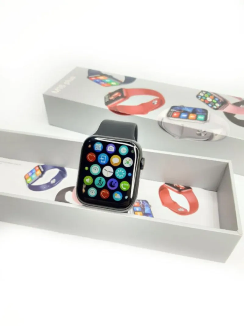 Смарт часы M16 plus 44 мм 6 Series версия мужские женские наручные умные Smartwatch 2021