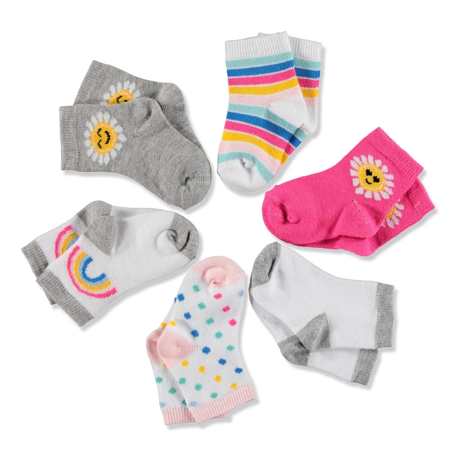 Детские носки ebebek HelloBaby 6 шт. |