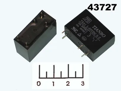 Реле =5V 10A/240V TRA1L-05VDC-S-Z