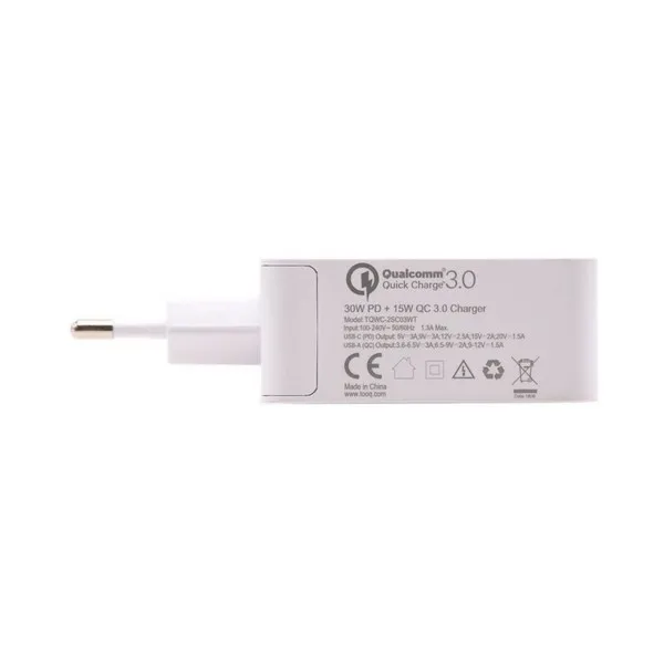 USB настенное зарядное устройство TooQ TQWC-2SC03WT | Компьютеры и офис