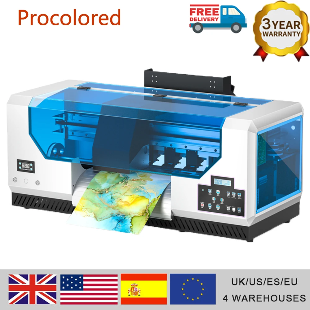 

Двухголовочный принтер proцветной A3 DTF TX800 для толстовок, футболок, прямая передача тепла, пленочная печатная машина
