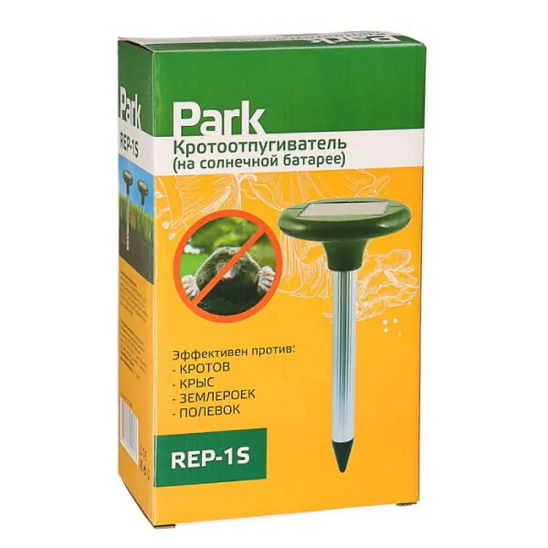 Кротоотпугиватель Park rep-1s solar repeller mole | Дом и сад
