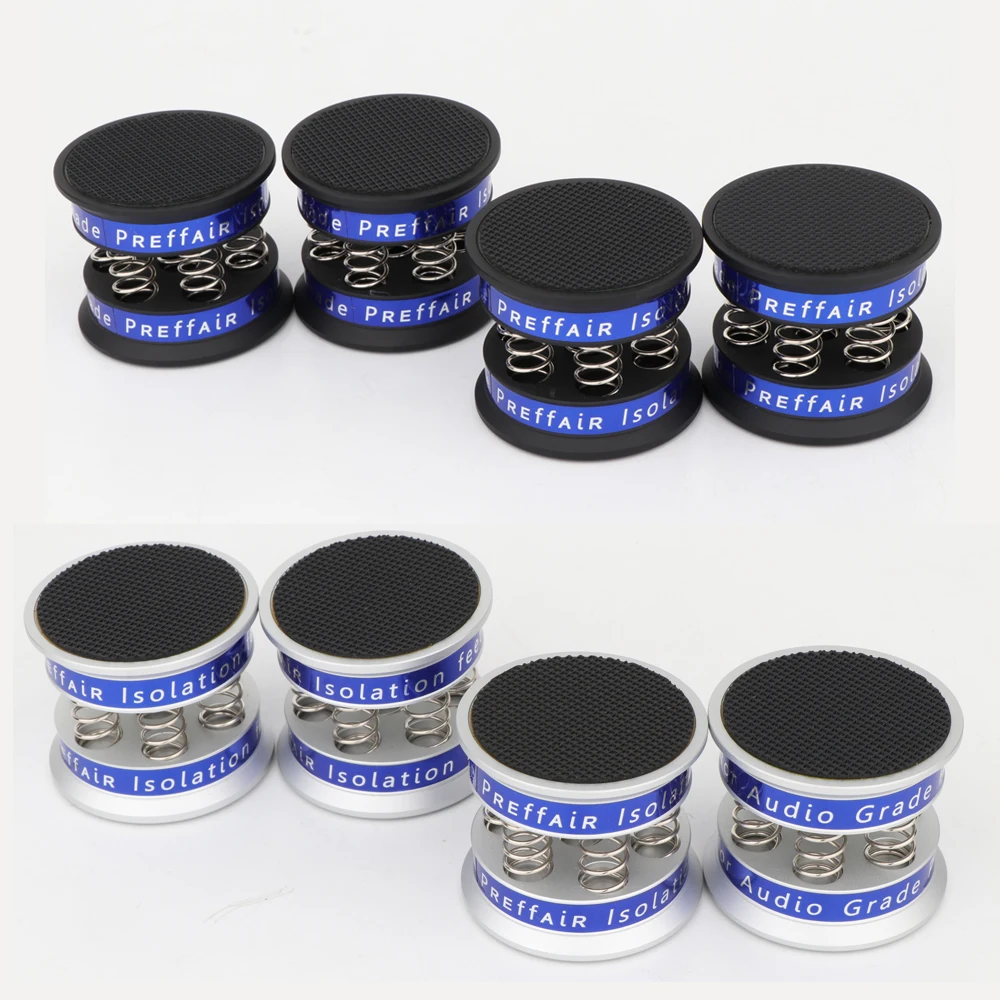 

4pcs Preffair Hi-end Speaker Feet Aluminum Alloy Amplifier Stand Spikes DISCS Turntable CD Player Computer DAC Machine Base Feet