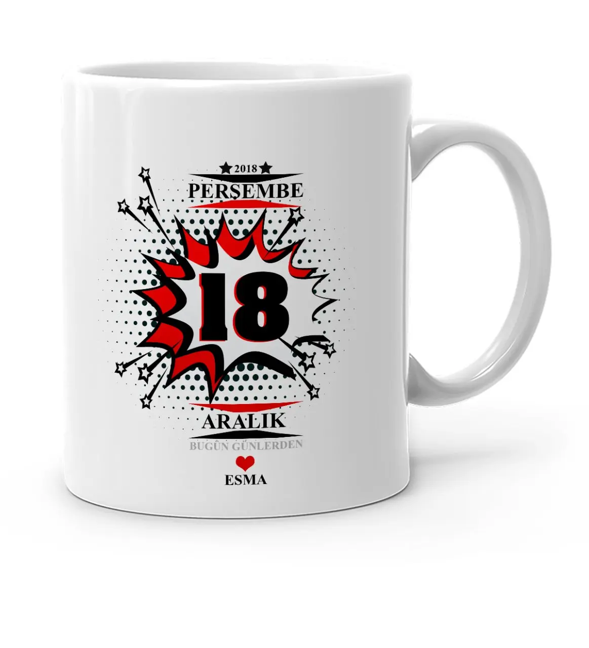 

Personalized Day Today White Mug Cup-5