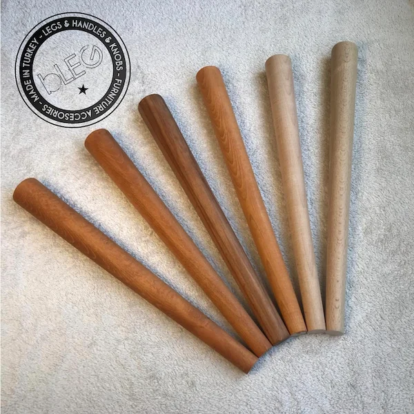 Конические деревянные мебельные ножки для кофейных столиков стульев ТВ