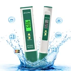 Yieryi миниатюрный Многофункциональный тестер качества воды TDSECтемпературы PH Цифровой лакмусовый Ph-ручка ATC для бассейна аквариума лаборатории