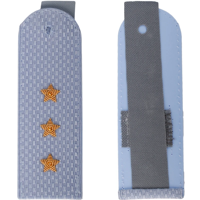 Погоны ОВД Полиция Старший Прапорщик на рубашку вышитые звезды - купить по