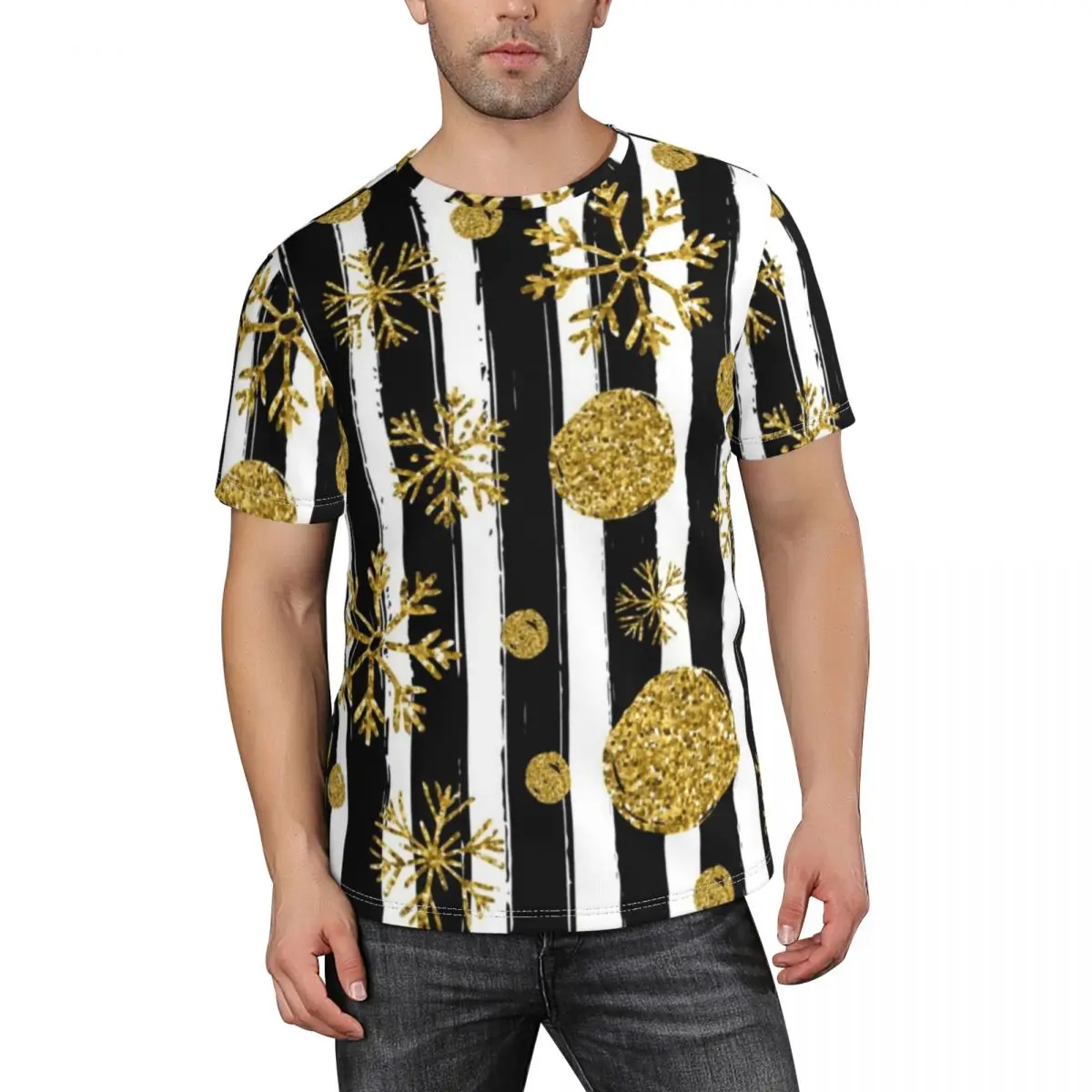 

Men's Summer Tops Shirt Beach TShirt For Men Casual Short Sleeve Clothes T-Shirt Hip Hop 3D Printing O-NeckTop