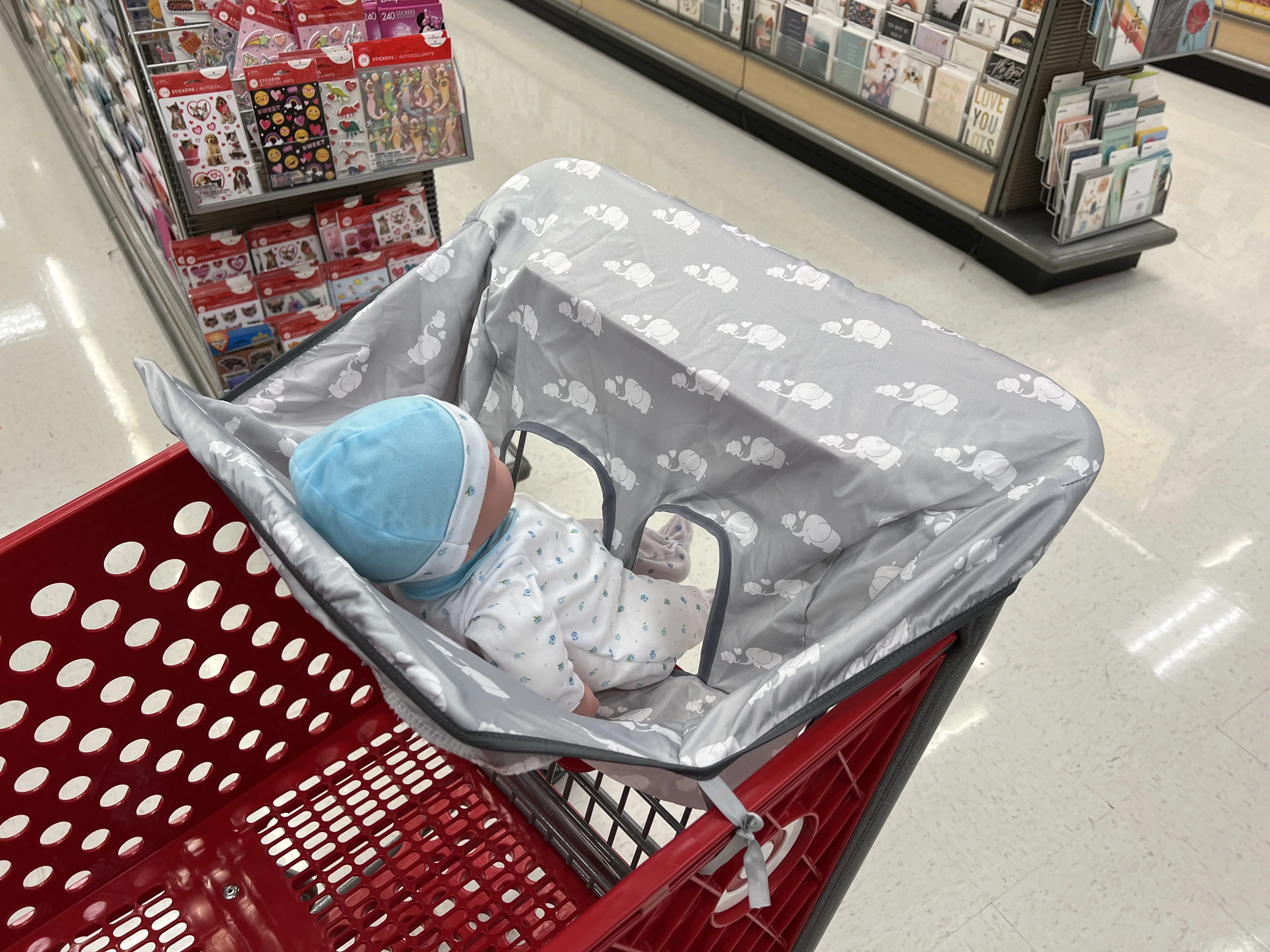 Infant supermarket grocery shopping cart cover baby seat Pad anti-dirty cover Kids Traveling Seat Cushion No dirty  portable