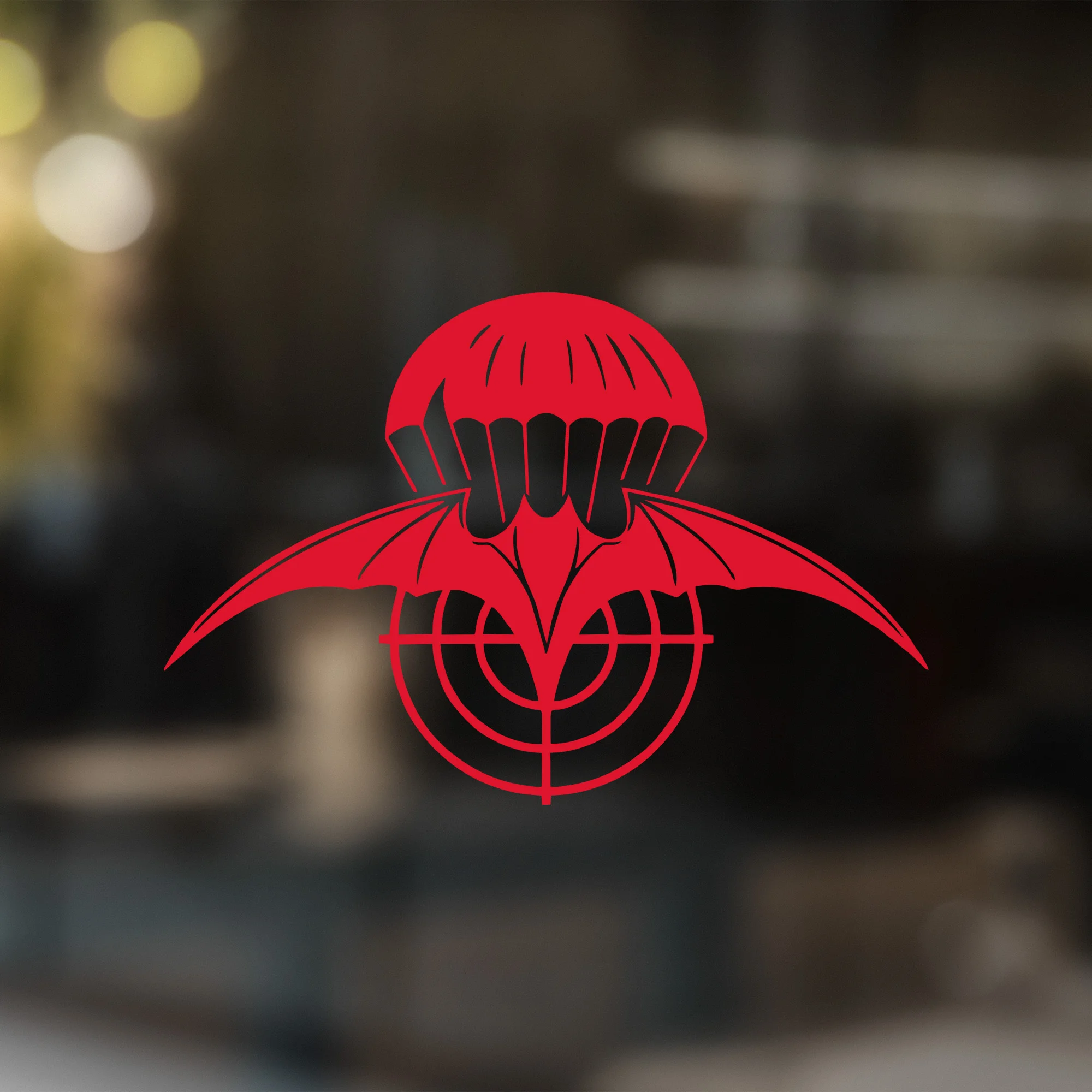 Наклейка на автомобиль Военная разведка с прицелом | Автомобили и мотоциклы