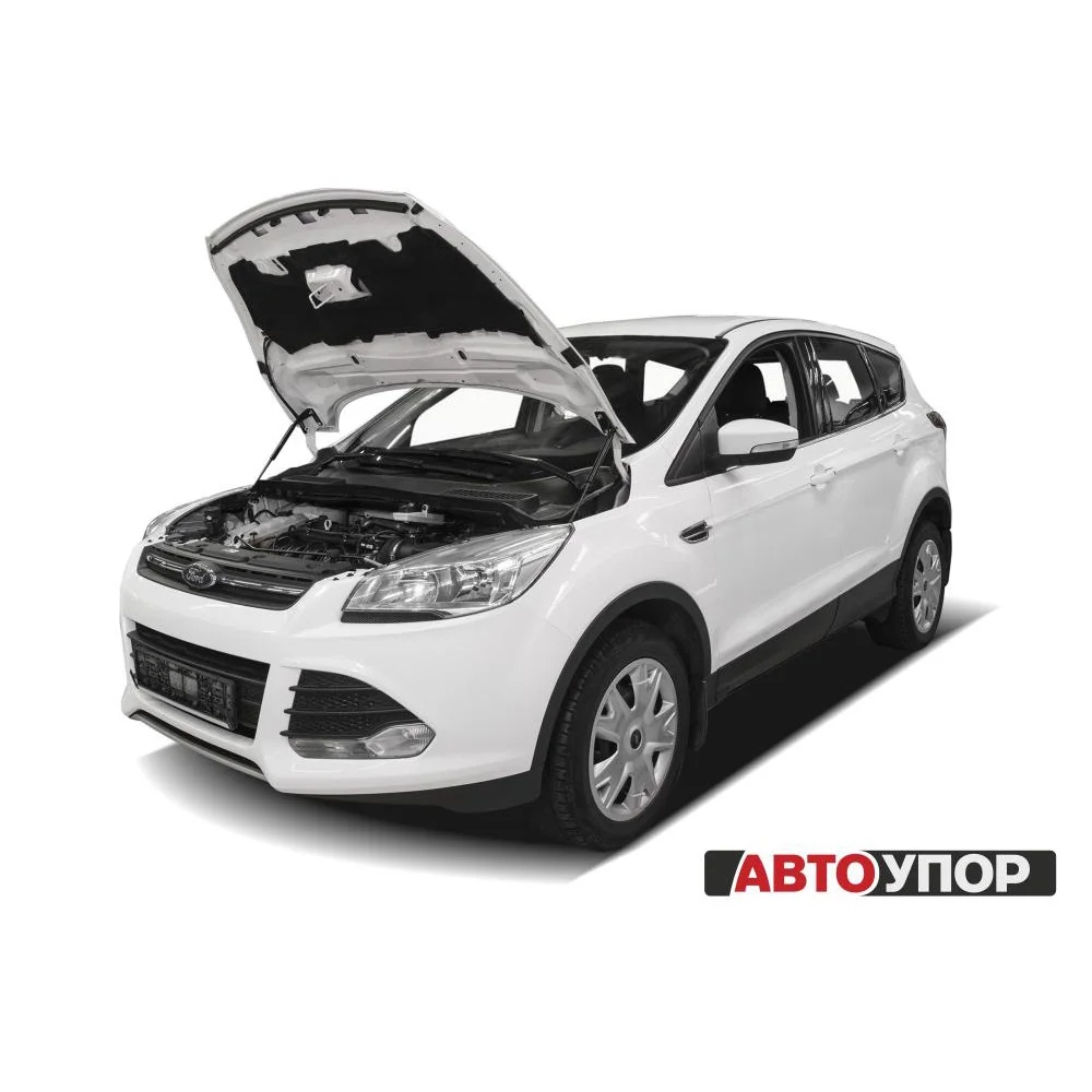Для Ford Kuga (Форд Куга) II 2012-2016 Газовые упоры (амортизаторы) капота АвтоУпор (UFDKUG012) |