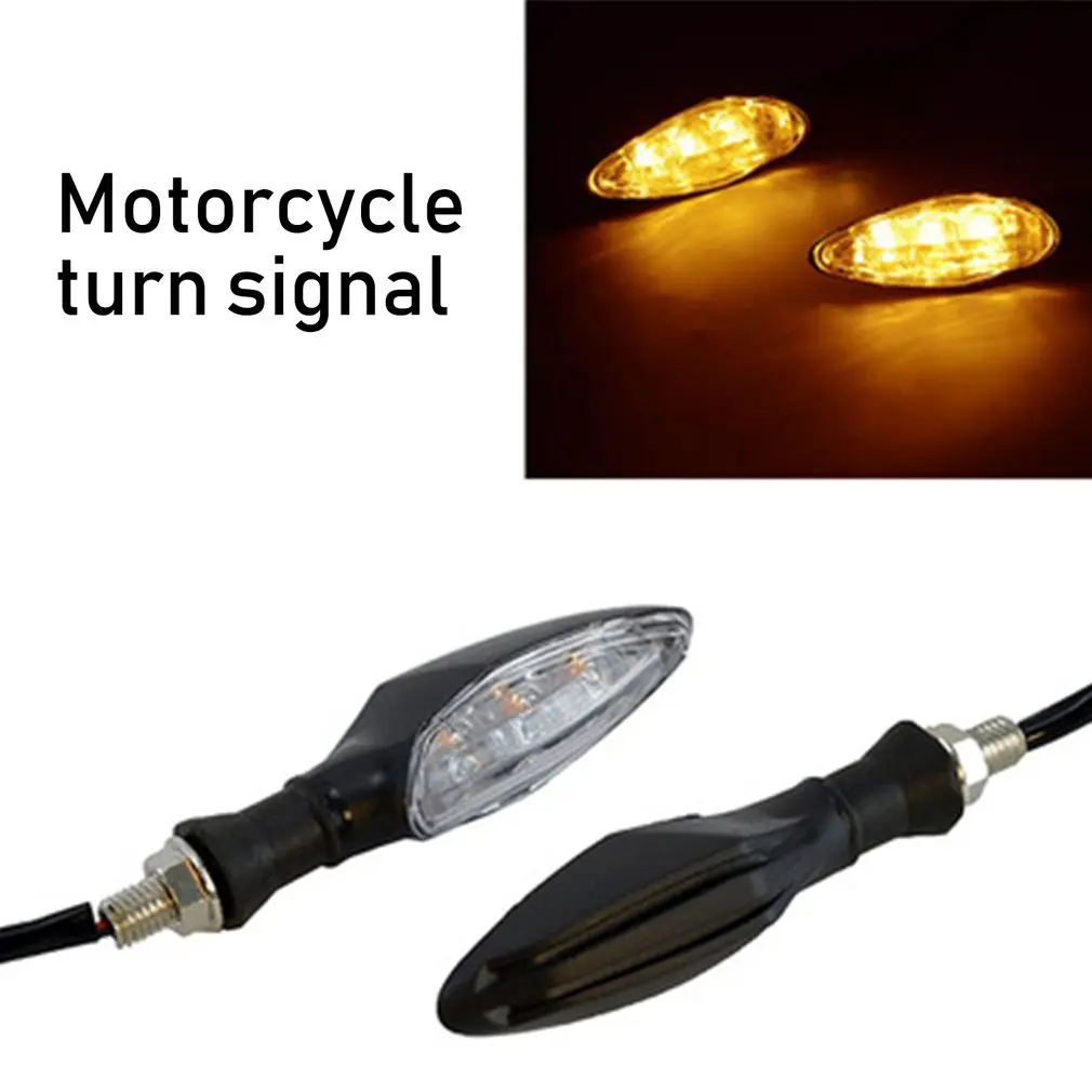

Motorcycle Universal 12V LED Turn Signal Lights for Honda CB650 CB500 NC750 CB400SF CB1300 vt750 Signal tail light Accessories
