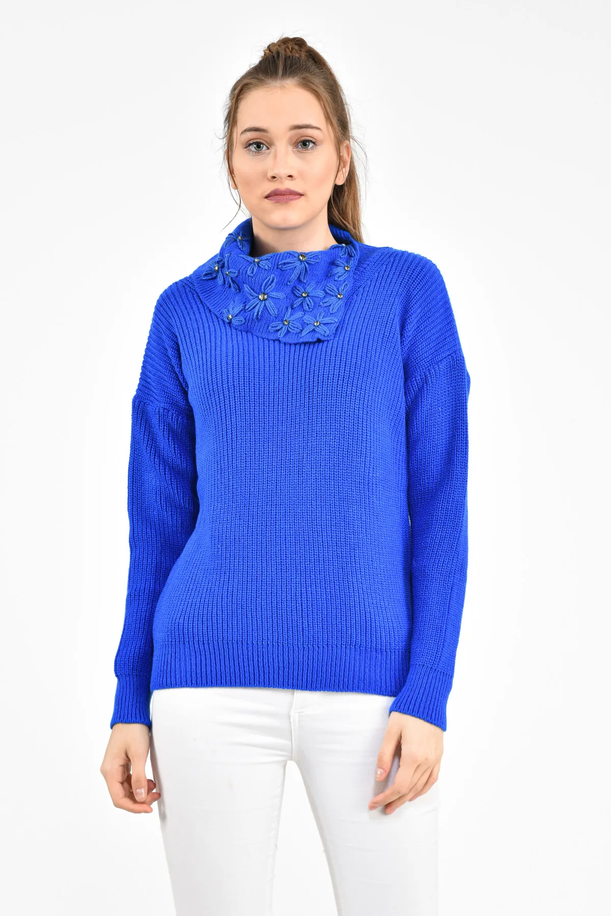 

Winter Clothes Knitted Woman Sweaters Pullovers Spring Autumn Basic Women's jumper Slim women's sweater cheap pull long TRS 11