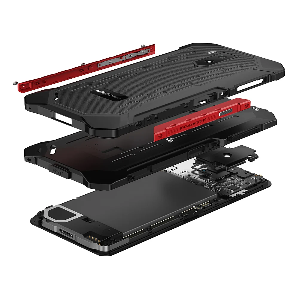 Смартфон Ulefone Armor X5 защищенный IP68 Android 9 0 8 ядер NFC 3 + 32 ГБ 5000 мА · ч 4G LTE | Мобильные