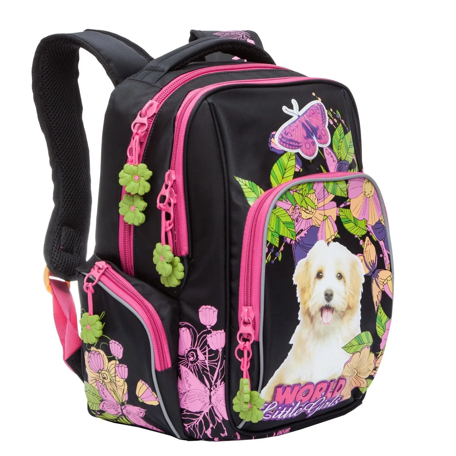 Backpack grizzly for Girl Happy Dog |